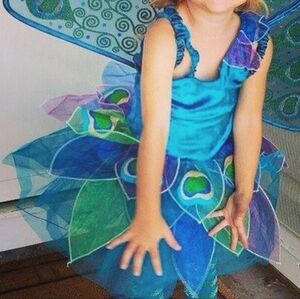 Gymboree Size Small (5-6) Peacock Costume